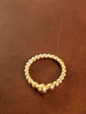 Pandora Rose Gold Bubble Ring Sz 8